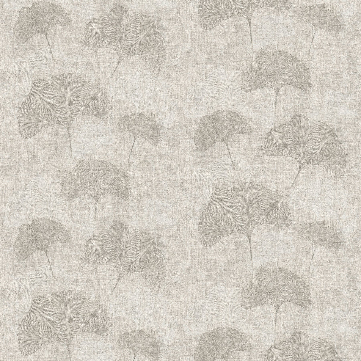 Fairlane Silver Floral Wallpaper with Modern Botanical Flowers Pattern - Advantage 4044-32265-3