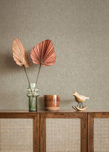 Edsel Grey Geometric Wallpaper with Distressed Hexagon Motif - Advantage 4044-38022-2