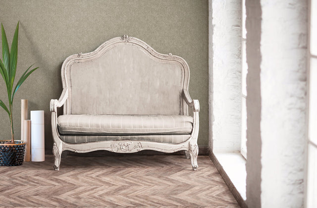 Edsel Grey Geometric Wallpaper with Distressed Hexagon Motif - Advantage 4044-38022-2