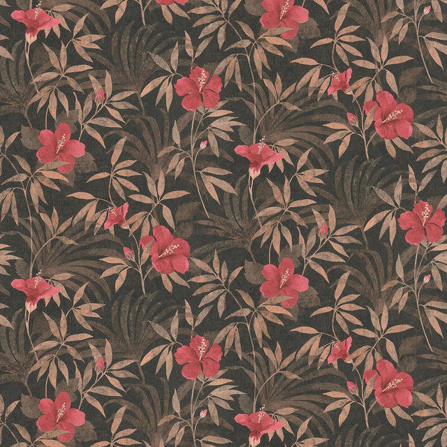 Malecon Multicolor Floral Wallpaper with Vintage Botanical Pattern - Advantage 4044-38028-3