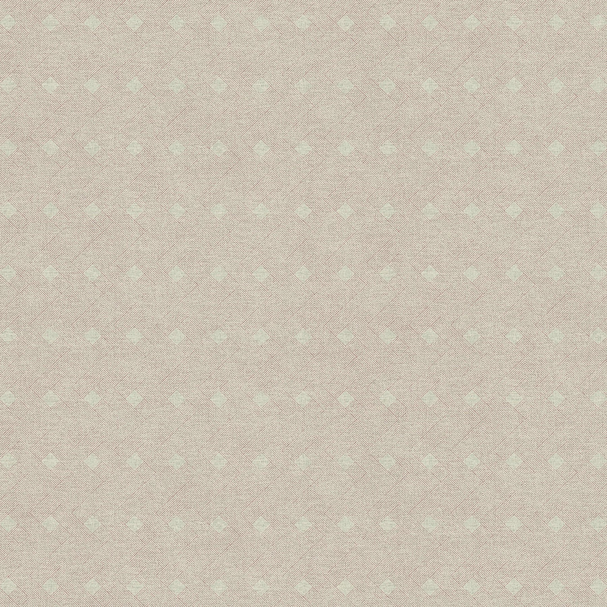 Peugot Maroon Geometric Wallpaper with Basketweave Motif - Advantage 4044-38029-2