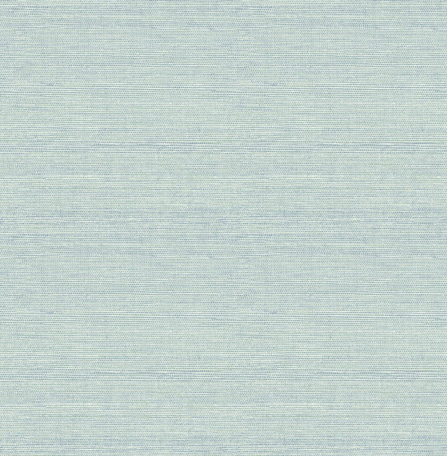 Agave Aqua Faux Grasscloth Wallpaper with Raised Ink Texture - A-Street Prints 4046-24282
