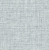 Tuckernuck Slate Linen Wallpaper with Faux Fabric Texture - A-Street Prints 4046-25790