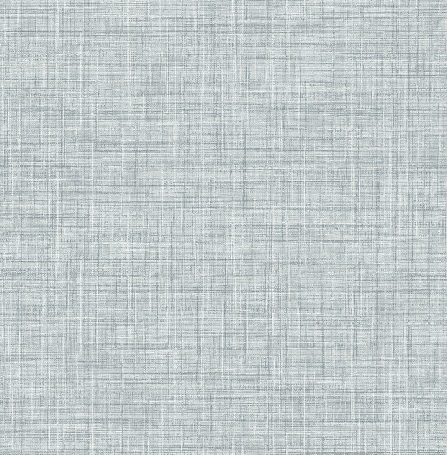 Tuckernuck Slate Linen Wallpaper with Faux Fabric Texture - A-Street Prints 4046-25790