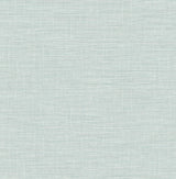 Exhale Light Blue Faux Grasscloth Texture Wallpaper - A-Street Prints 4046-25850