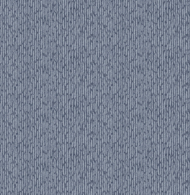 Mackintosh Indigo Textural Wallpaper with Abstract Graphics, Raised Ink - A-Street Prints 4046-26127