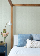 Mackintosh Turquoise Textural Wallpaper with Abstract Raised Ink  A?Street Prints 4046-26128