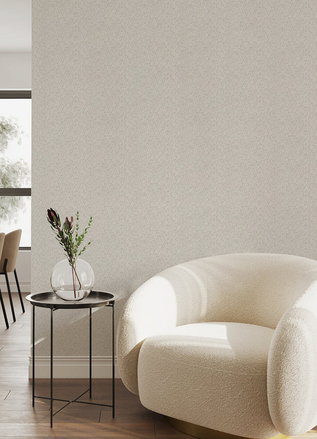 Mackintosh Light Grey Textural Wallpaper with Abstract Brushstroke Raised Ink - A-Street Prints 4046-26131
