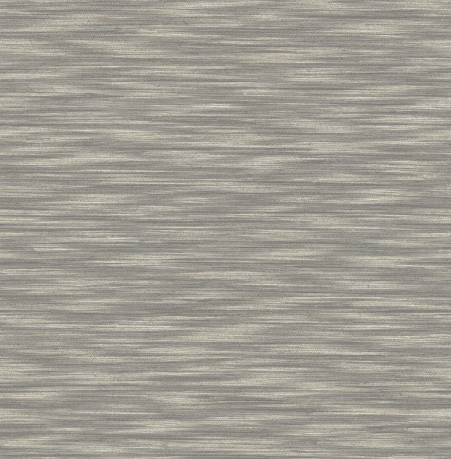 Benson Brown Faux Fabric Wallpaper with Textured Raised Ink - A-Street Prints 4046-26157