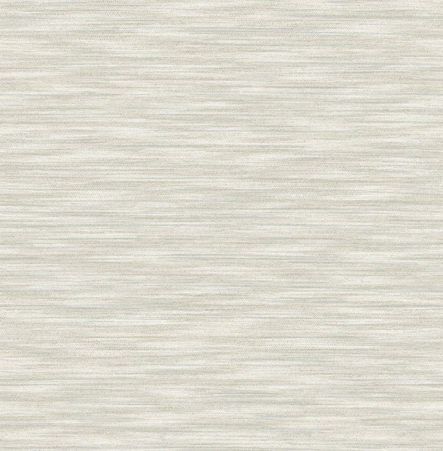 Benson Light Grey Faux Fabric Wallpaper with Transitional Fabric & Woven Texture - A-Street Prints 4046-26158