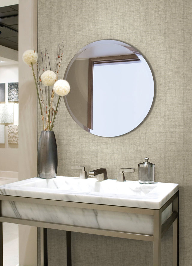Lanister Olive Texture Wallpaper with Raised Ink Fabric & Woven Textures - A-Street Prints 4046-26236