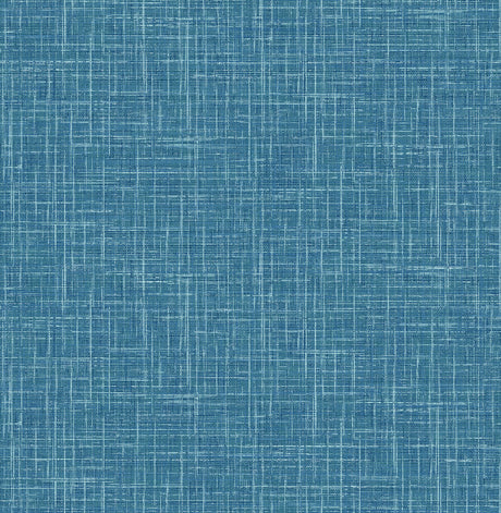 Emerson Blue Linen Wallpaper by A-Street Prints - FD26351