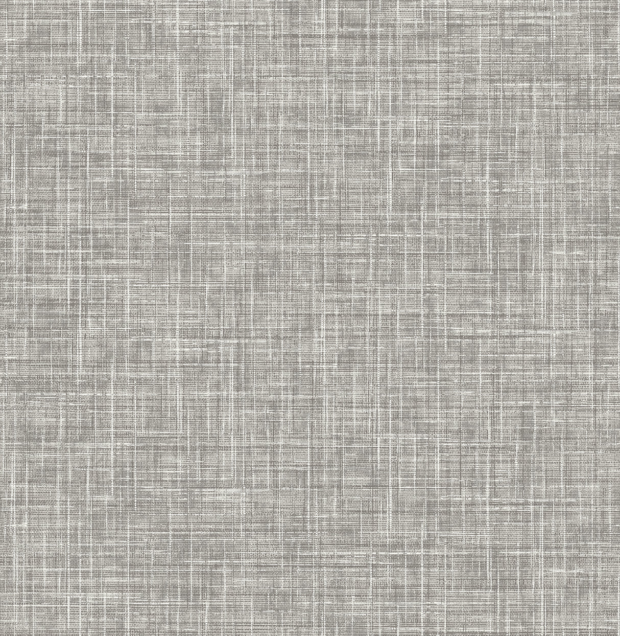 Emerson Grey Linen Wallpaper by A-Street Prints - FD26354