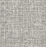 Emerson Grey Linen Wallpaper by A-Street Prints - FD26354