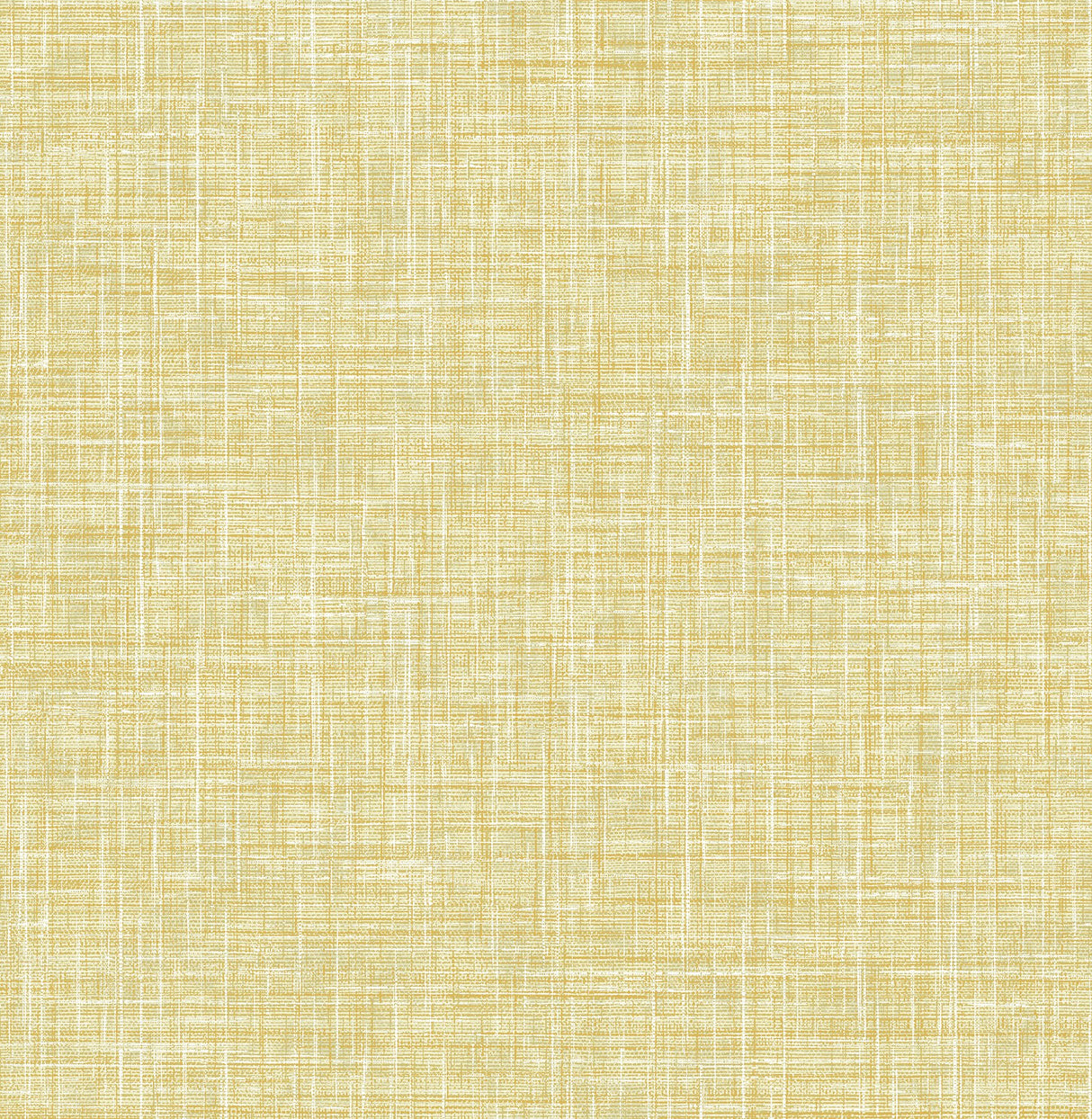 Emerson Yellow Linen Wallpaper with Faux Fabric Texture - A-Street Prints 4046-26356