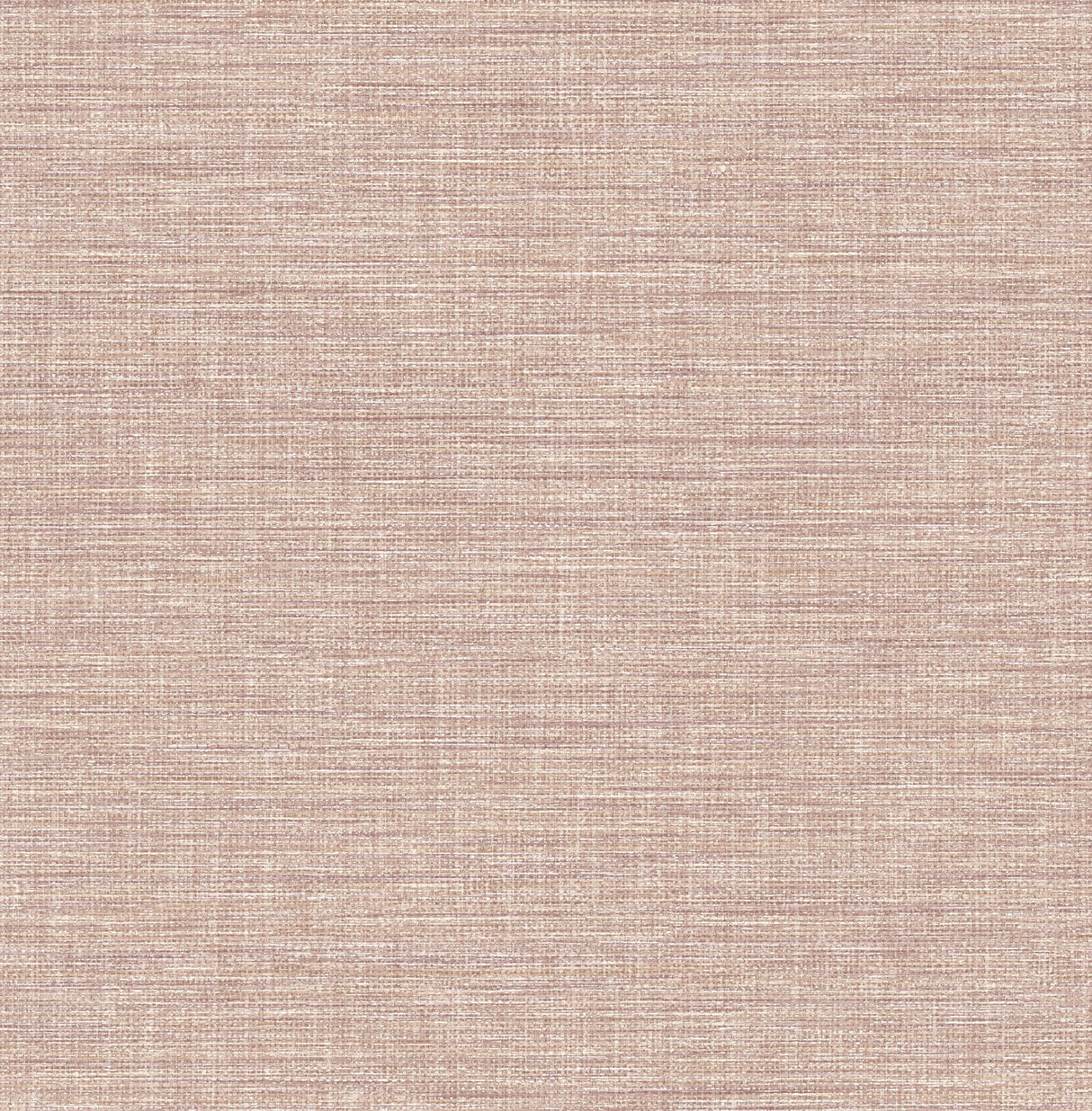 Exhale Blush Faux Grasscloth Textured Wallpaper with Raised Ink - Brewster 4046-26464