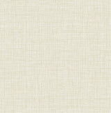 Lanister Cream Texture Wallpaper with Fabric & Woven Textures Motif - Brewster 4046-26499