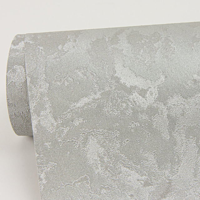 Francesca Pewter Texture Wallpaper with Plaster Effects Glam Motif - Sirpi 4058-21738