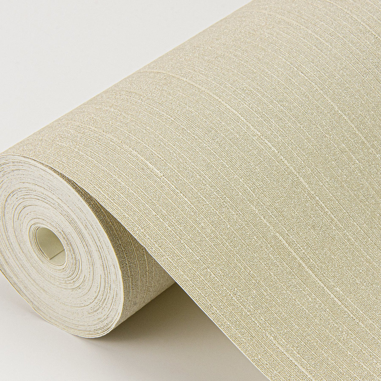 Pietra Gold Silk Wallpaper with Fabric Texture and Transitional Style - Sirpi 4058-21766