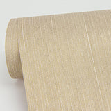 Pietra Copper Silk Wallpaper with Fabric & Woven Texture, Glitter Textured Finish - Sirpi 4058-21768