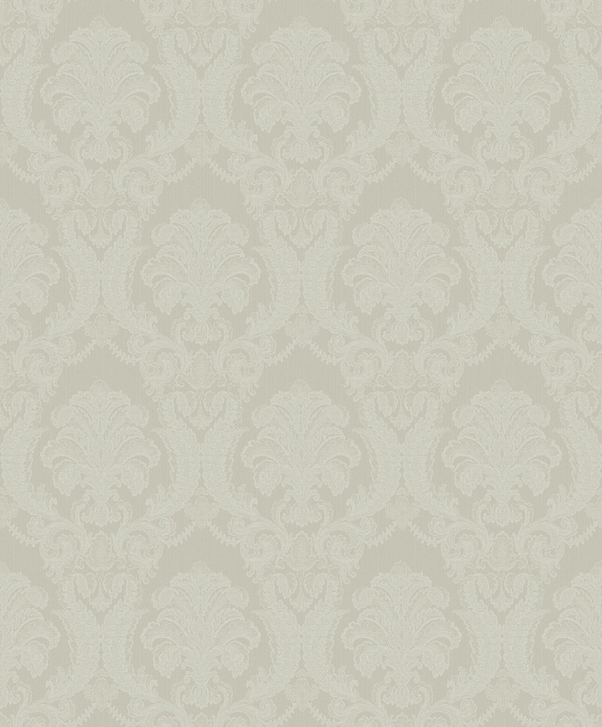 Renatta Cream Damask Wallpaper with Traditional Raised Ink Motif - Sirpi 4058-21776