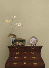 Angelina Gold Moire Wallpaper with Glam Woodgrain Graphics Pattern - Sirpi 4058-24810