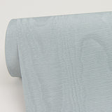 Angelina Light Blue Moire Wallpaper with Glossy Woodgrain Wave Texture - Sirpi 4058-24816