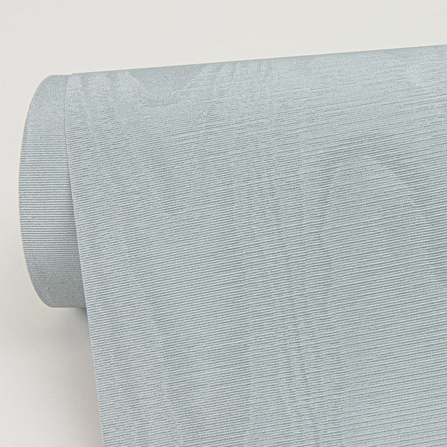 Angelina Light Blue Moire Wallpaper with Glossy Woodgrain Wave Texture - Sirpi 4058-24816