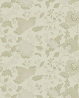 Vittoria Gold Floral Wallpaper with Raised Ink Botanical Pattern, Traditional Style - Sirpi 4058-24841