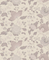 Vittoria Rose Floral Wallpaper with Raised Ink Botanical Motif - Sirpi 4058-24845