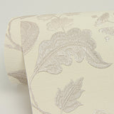 Vittoria Light Pink Floral Vinyl Wallpaper with Raised Ink Botanical Pattern, Traditional Style - Sirpi 4058-24847