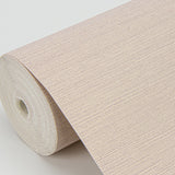 Aida Rose Horizontal Silk Wallpaper with Fabric & Woven Textures, Farmhouse Style - Sirpi 4058-24858