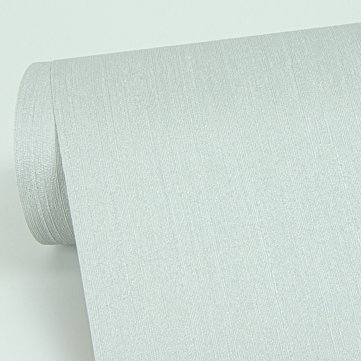 Pietra Light Blue Silk Wallpaper with Textured Fabric & Woven Look - Sirpi 4058-24870
