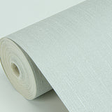Pietra Light Blue Silk Wallpaper with Textured Fabric & Woven Look - Sirpi 4058-24870