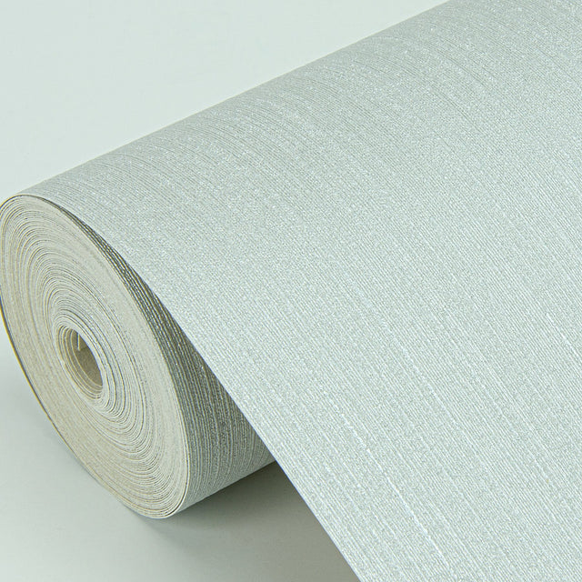Pietra Light Blue Silk Wallpaper with Textured Fabric & Woven Look - Sirpi 4058-24870