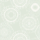 Sonnet Sage Floral Wallpaper with Modern Botanical Flowers Pattern - Chesapeake 4060-128861