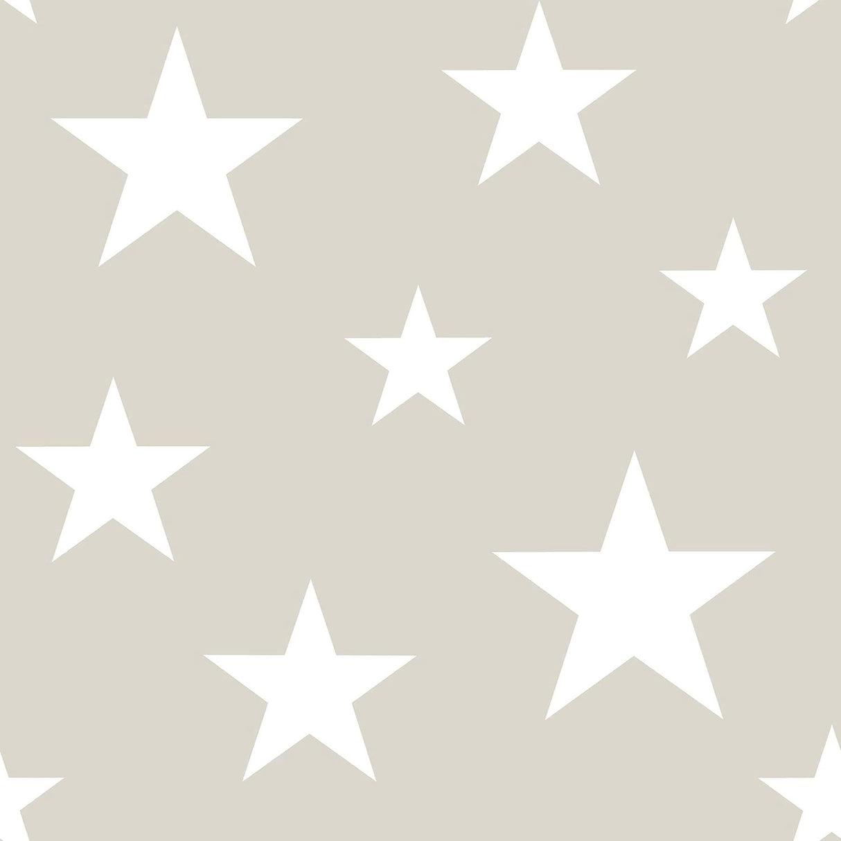 Amira Taupe Stars Wallpaper with Kids Graphic Star Pattern - Chesapeake 4060-128866