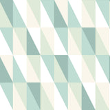Inez Teal Geometric Wallpaper with Kids Graphic Geometrics Pattern - Chesapeake 4060-138920