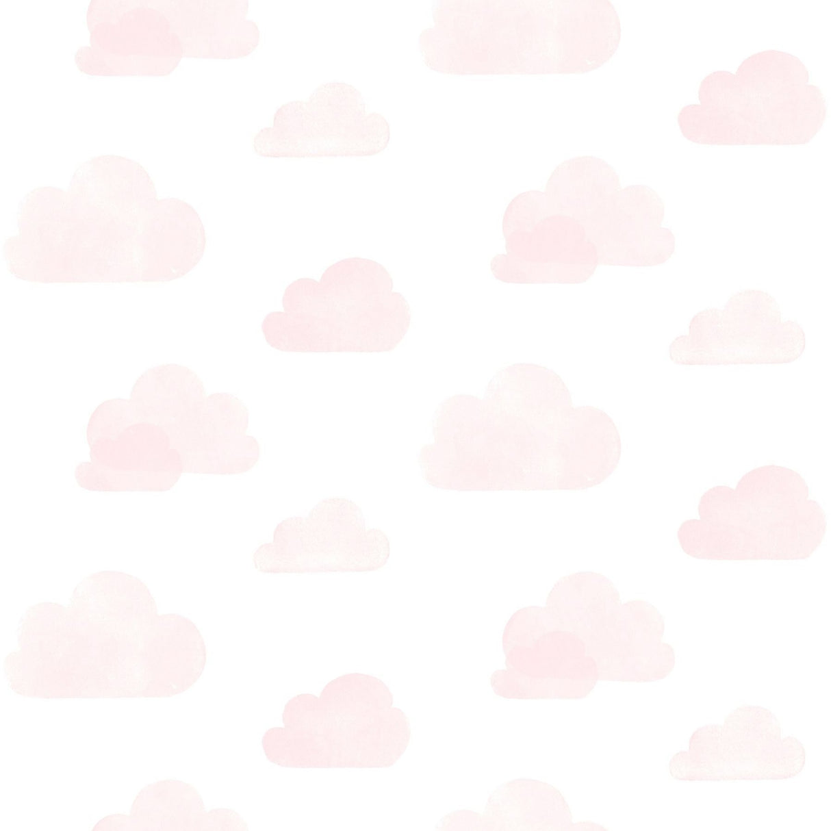 Irie Pink Clouds Wallpaper with Kids Graphics Clouds Pattern - Chesapeake 4060-138929