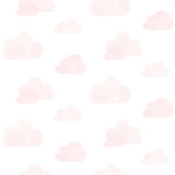 Irie Pink Clouds Wallpaper with Kids Graphics Clouds Pattern - Chesapeake 4060-138929