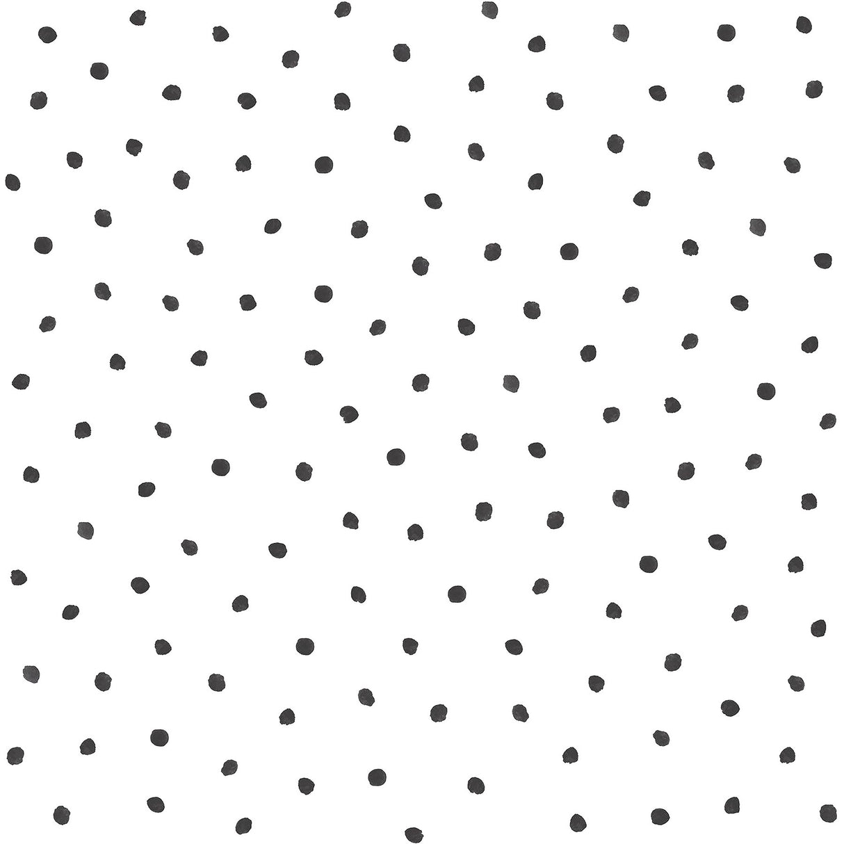 Pixie Black Dots Wallpaper with Bohemian Abstract Polka Dots - Chesapeake 4060-138934