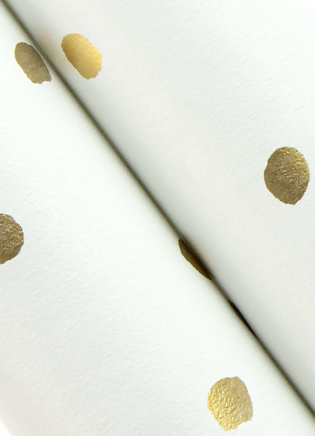 Pixie Gold Dots Wallpaper with Bohemian Polka Dots - Chesapeake 4060-138937
