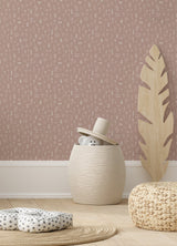 Tatula Rose Floral Wallpaper with Scandinavian Botanical Flower Pattern - Chesapeake 4060-139280