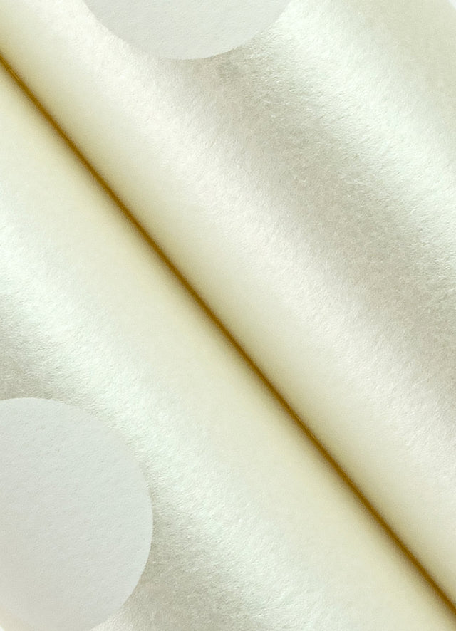 Jubilee Silver Polka Dots Wallpaper, Kids Graphics Non Woven Unpasted - Chesapeake 4060-347513