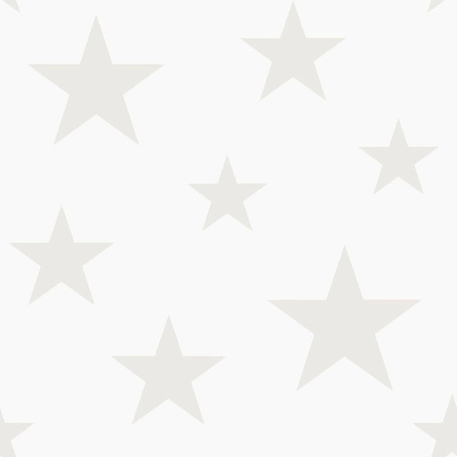 Amira Cream Stars Wallpaper with Kids Graphics Pattern - Chesapeake 4060-347696