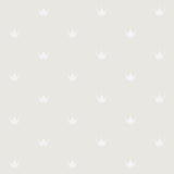 Bea Silver Crowns Wallpaper with Fairy Tale Novelty Kids Style - Chesapeake 4060-347703