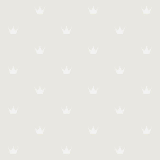 Bea Silver Crowns Wallpaper with Fairy Tale Novelty Kids Style - Chesapeake 4060-347703