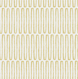 Lars Mustard Retro Wave Wallpaper with Modern Geometric Pattern - Brewster 4066-26500
