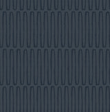 Lars Retro Wave Navy Wallpaper with Modern Geometric Graphic Pattern - A-Street Prints 4066-26502