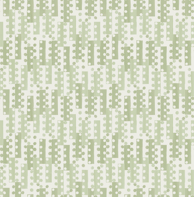 Erik Green Building Blocks Wallpaper with Retro Geometric Pattern - A-Street Prints 4066-26506